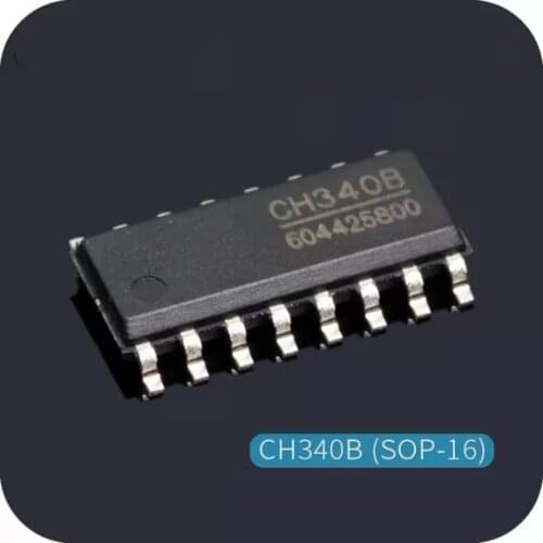 10pcs New CH340B sop-16 USB to serial chip