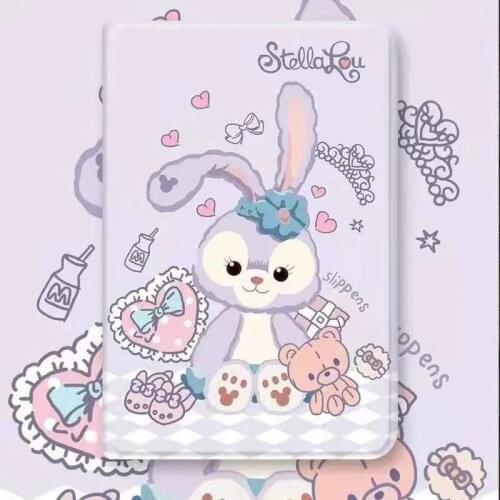 2021 Disney Star Delu Kawaii Tablet Case iPad 10.2 2017-2020 Case iPad Mini 5 4 3 2 1 Case 9.7 2017/18 iPad Air Case