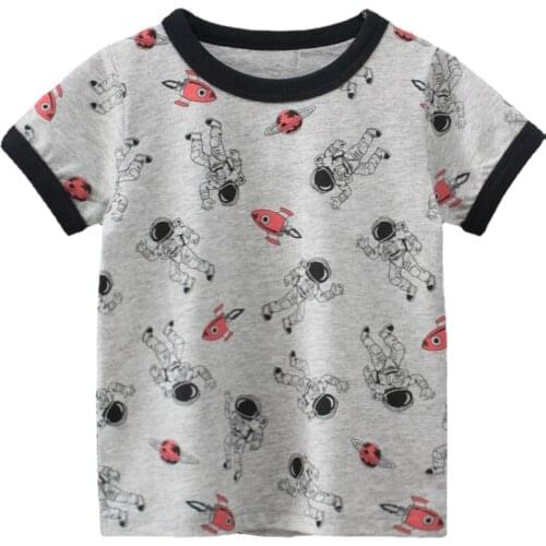 Anime 2021 Summer Childrens Clothing boys Short Sleeve T-shirt kids Cartoons childs Cotton sweater clothes boys t shirt