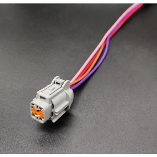 4 Pin/Way Female Sensor Connector Headlights And Taillights Plug Wire Harness Pigtail For Nissan Infiniti 6185-1171