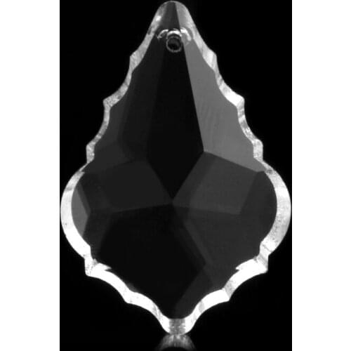 48mm Maple Leaf Crystal Pendants Glass Bead Chandelier Crystals Prisms Suncatcher Hanging Ornament Accessories Home Decor