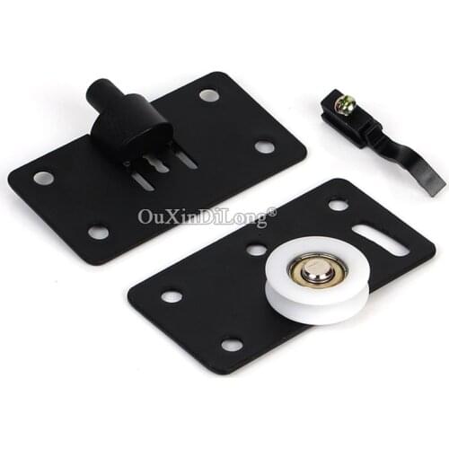 BRAND NEW 4Sets Sliding Door Wheels Rollers Pulleys Runners for Cupboard Wardrobe Cabinet Smoothly & Mute Nylon Wheels