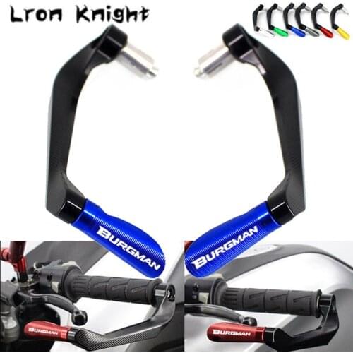 For SUZUKI Burgman 400 Burgman 650 AN650 AN 650 Motorcycle Accessories CNC Handlebar Grips Brake Clutch Levers Guard Protector