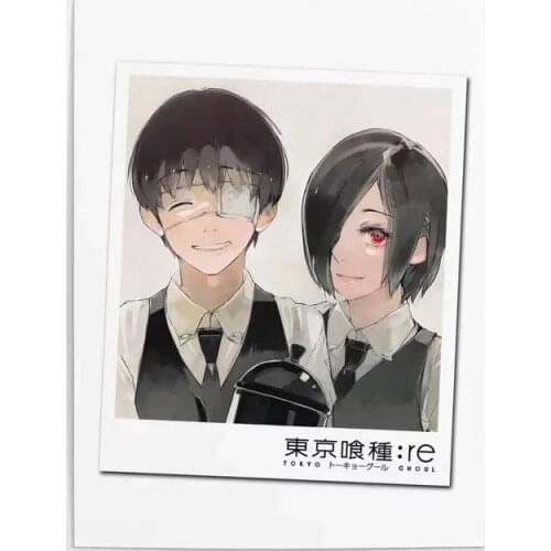 Canvas Prints Anime Painting Wall Artwork Tokua Kaneki End Poster Modern For Living Room Home Tokyo Ghoul Decor Modular Pictures