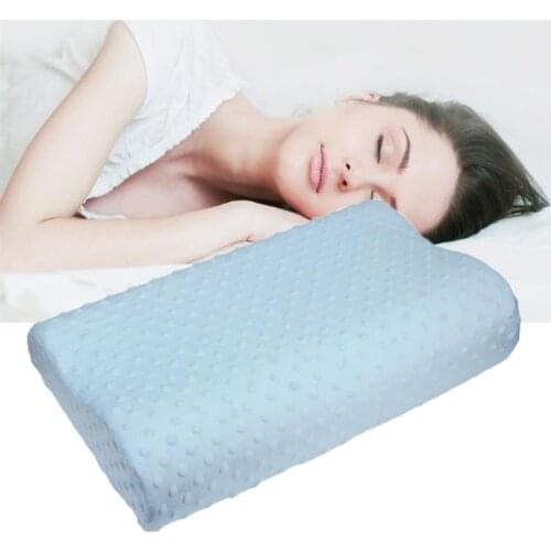50x30x9cm Pillow Cases Slowly Rebound Memory Foam Space Pillow Cases Neck Cervical Healthcare Memory Pillow Case Free Shipping