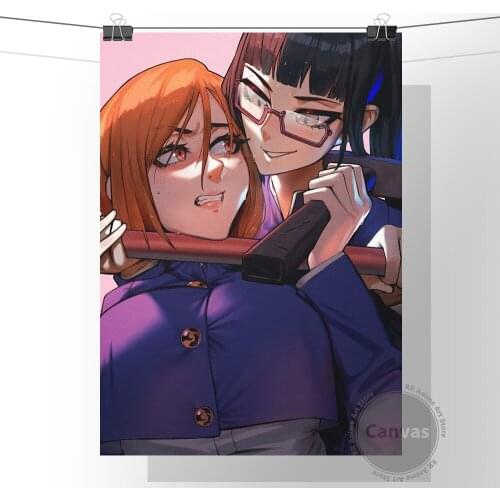 Anime Nobara Jujutsu Kaisen Poster Pictures Home Manga Decoration Paintings Canvas HD Prints Wall Art Modular Living Room