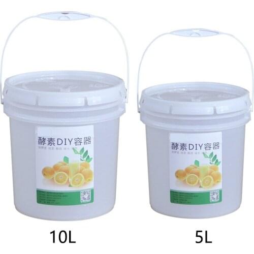 Plastic Bucket for Wine Fermentation Leakproof Container Beer Fermenter with Airlock Faucet and Lid