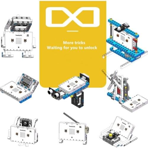 Easy-to-use Bit starter kit compatible with microbit LEGO hole position Support MakeCode