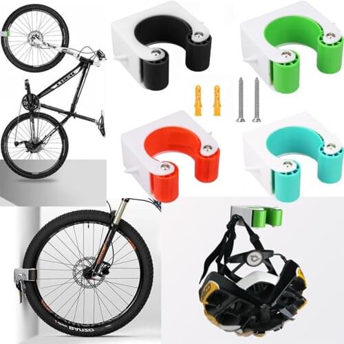 Bicycle Parking Buckle Portable Bike Wall Mount Hook Indoor Vertical Bracket Bike Storage Display Stand Bike Wall Hanger Rack