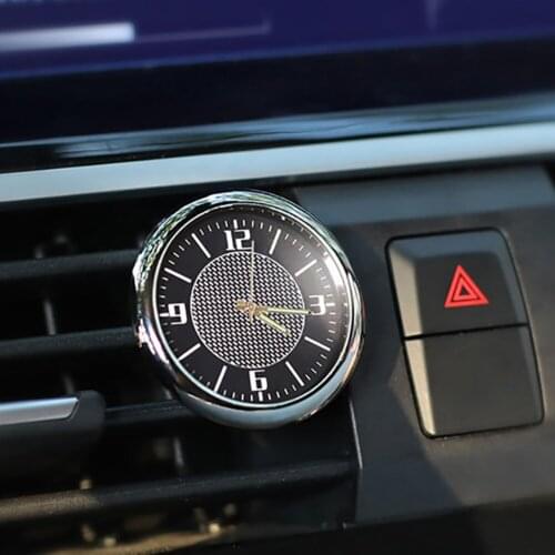 Universal Car Clock Auto Clock Dashboard Digital Clock Accessories Car Watch With Clip Quartz Surface And Alloy Body Clock
