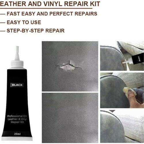 Advanced Leather Repair Gel Repairs Burns Holes Gouges for Leather Surface B99