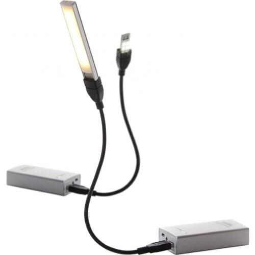 1pcs 35cm Flexible Metal Usb Extension Male to Female Extension Power Apply Cord Tube Cable for USB Light Lamp Bulb