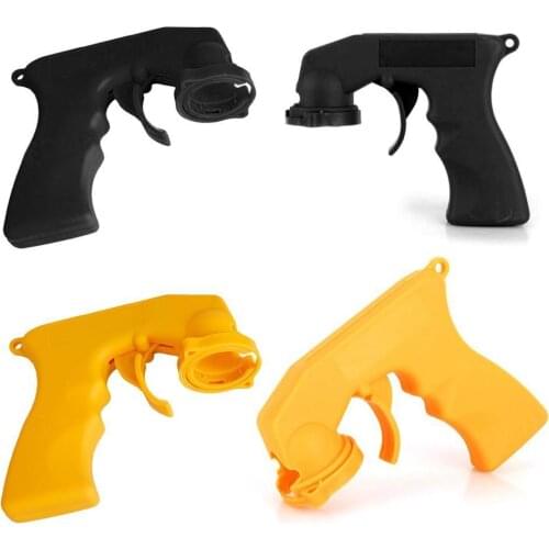 1pcs Spray Adaptor Paint Care Aerosol Spurt Gun Handle Maintenance with Trigger Car Grip Tools Painting Locking Full C T9Y7