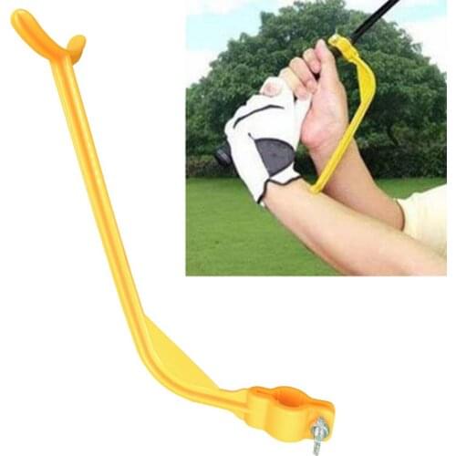 1Pcs Practice Guide Golf Swing Trainer Beginner Gesture Alignment Golf Clubs Correct Wrist Golf Training Aids