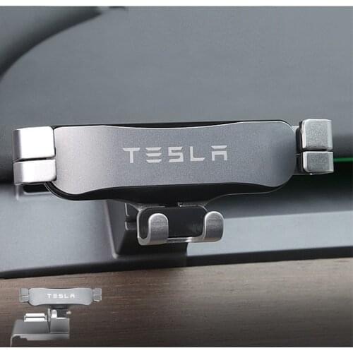 Car Mobile Phone Holder For Tesla Model 3 2016 2017 2018 2019 2020 2021 Air Outlet Mount Bracket Car Accessories