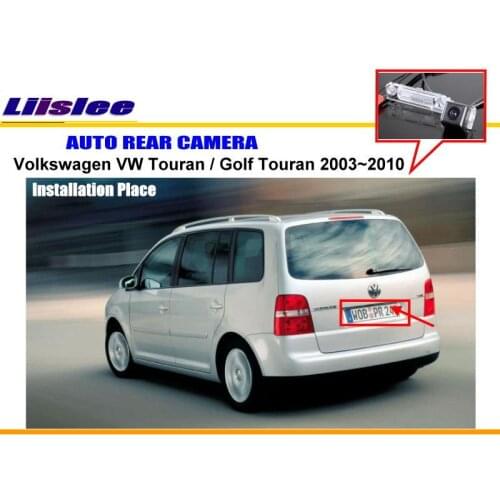 Car Rear Camera For Volkswagen VW Touran / Golf Touran 2003~2010 Back Parking Camera NTST PAL License Plate Light OEM
