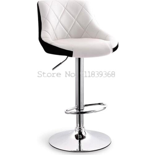 Bar Chair Lift Chair Modern Simple Stool Family Bar Chair Bar Table Chair High Footstool Back High Bar Stool