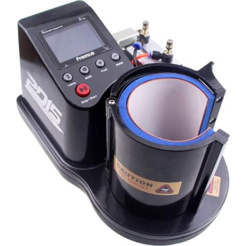 Free shipping by DHL Mini Pneumatic Vertical Multi-function Heat Transfer Press Thermal Printing Mug Cup Machine ST110