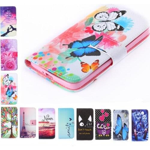 PDGB Painting Wallet Cover Rose Flower Tower Pattern Cover Leather Case For Xiaomi Redmi S2 5A Case Redmi 5 Plus Global Version