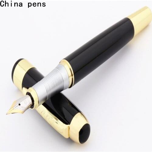 JINHAO 250 Black colour Business office Fine nib Fountain Pen New