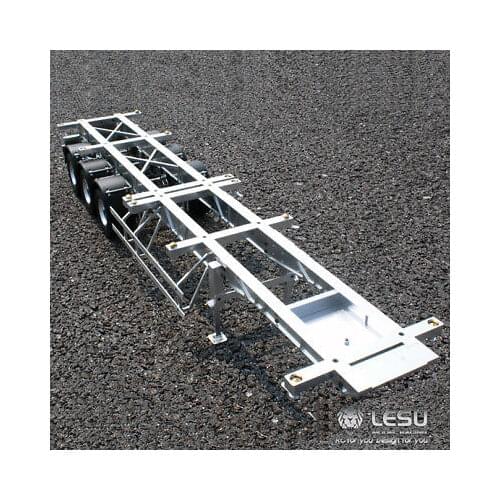 LESU 40 Feet Metal Container Trailer 1/14 RC Tamiya Model Tractor Truck Car DIY TH02025