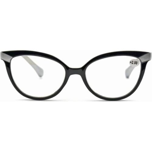 New Anti Blue Light Cat Eye Reading Glasses For Women Vintage Eyeglasses Presbyopic With Diopter 0 +1.0 +1.5 +2.0 +2.5 +3.0 +3.5
