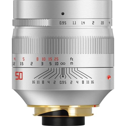 TTartisan 50mm F0.95 Lens for Leica M Mount Camera Large Aperture for Leica M9 M10 50/0.95 Camera Lens Full Frame Manual focus