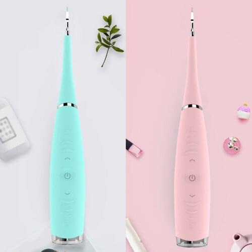 Portable Electric Sonic Dental Scaler Tooth Calculus Remover Tooth Stains Tartar Tool Dentist Teeth Whitening Oral Hygiene