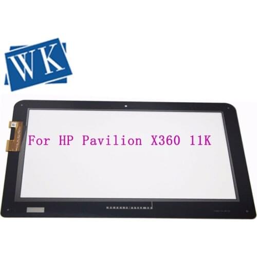 Touch For HP PAVILION X360 11K 11-K 11 K 11-k047TU Touch Screen Digitizer Black Flex Cable Same for Yellow Cable 11.6