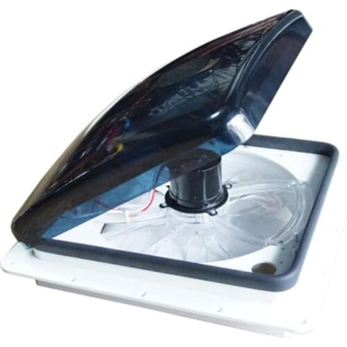 RV FAN Style Simplicity 14'' CE Caravan Motorhomes Roof Vent Camper Rv Window Recreational Vehicle 12V LED Light