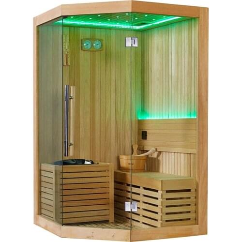 1.5 Meter Diamond Design Dry Comfortable Sauna Room 2 Persons M-6039
