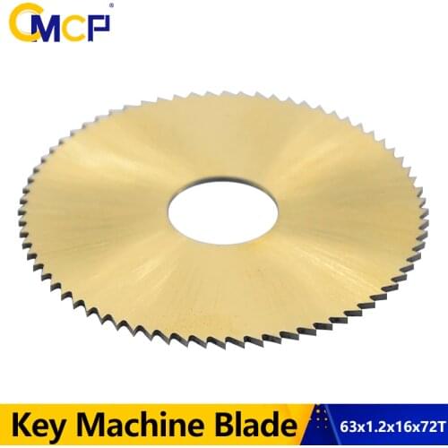 1pc Diameter 63mm 72T Key Machine Circular Saw Blade Key Cutter Blade Fit 238BS 238RS Key Cutting Machine Locksmith Tools