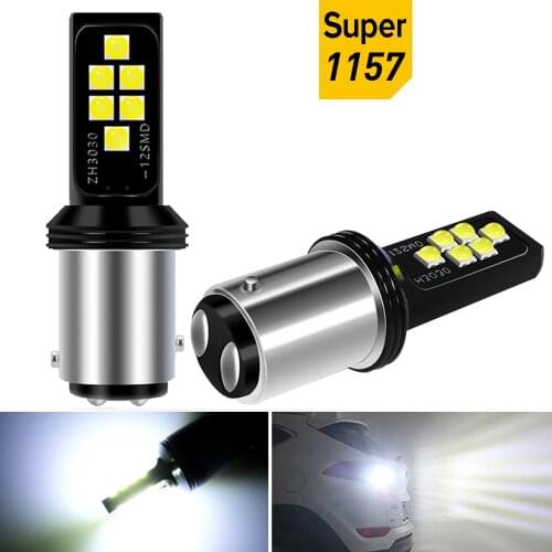 2X BAY15D 1157 1156 Ba15s 7443 LED Bulb Canbus Car Reverse Light for Mazda 6 3 CX-5 CX-3 CX-9 Honda Lexus Mitsubshi LED Lights