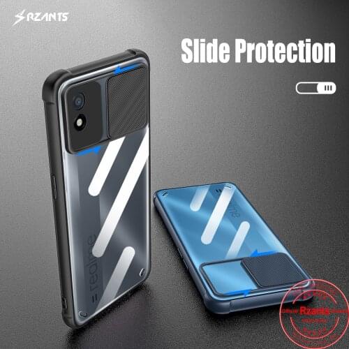 Rzants For OPPO Realme C11 2021 Realme C20 Case [Lens Protection] Slim Crystal Clear Cover Soft Casing