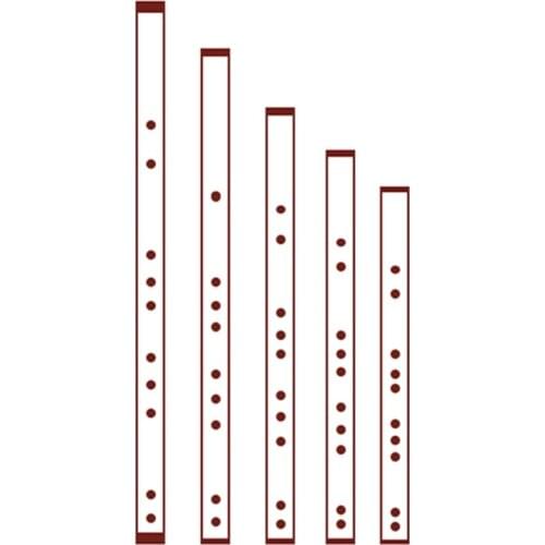 Flute Chinese Traditional Musical Instruments Bamboo Dizi Flute For Beginner C D E F G Key Transverse