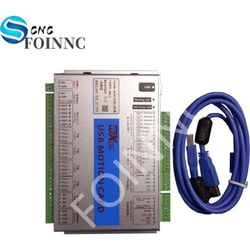 XHC Ethernet Mach3 Breakout Board 3 4 6 Axis USB Motion Control Card Resume 2MHz Support For CNC Lathe Engraver NEWCARVE