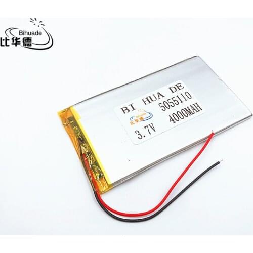 Li-Po 5055110 3.7V 4000 mah lithium polymer battery large-capacity PDA tablet PC MID polymer battery