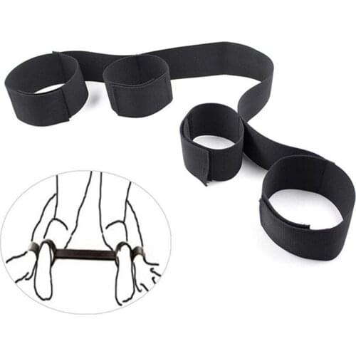 New Nylon Restraint Toy Legcuffs Handcuffs Soft Spreader Bar SM Strap Cuffs Adult Restraint BDSM for Women Sex Toys Adults Games