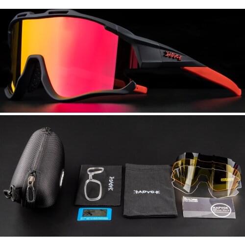 Kapvoe Skiing Eyewear UV400 Ski Mask Safety Glasses Mens Snowboard Goggles Polarized Snow Sports Glasses Snowboard Accessories
