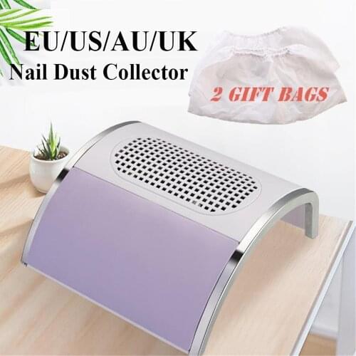 Nail Dust Vacuum Cleaner Manicure Nail Dust Collector Vacuum Cleaner Gel Nails Extractor Fan for Manicure Vacuum Cleaner Nails
