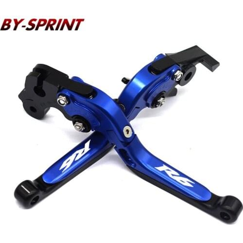For YAMAHA YZF-R6 YZFR6 R6 2017-2019 Motorcycle CNC Aluminum Adjustable Folding Extendable Handbar Brake Clutch Levers