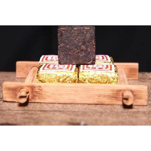 The Oldest Puer Tea Chinese Yunnan Old Ripe Puer 250g China Tea R Care Pu'er Tea Brick Puerh For Weight R Tea