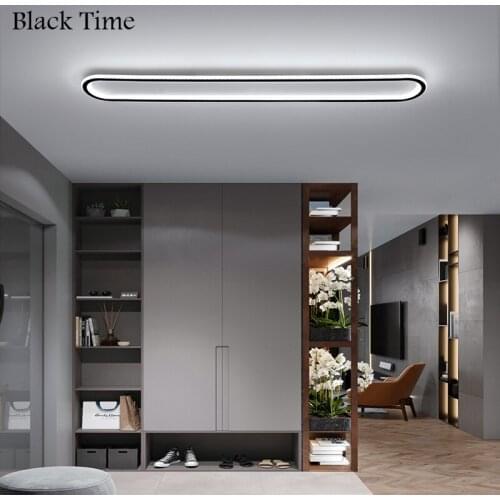 Modern LED Chandelier Home Lights For Living Room Bedroom Indoor Lighting Lustre Aisle Corridor Light Ceiling Chandeliers L120cm