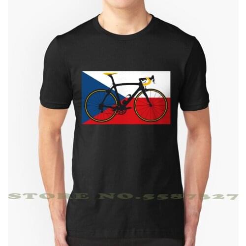 Bike Flag Czech Republic ( Big - Highlight ) Fashion Vintage Tshirt T Shirts Popular 100 Top Most Cool Retro Vintage Badge
