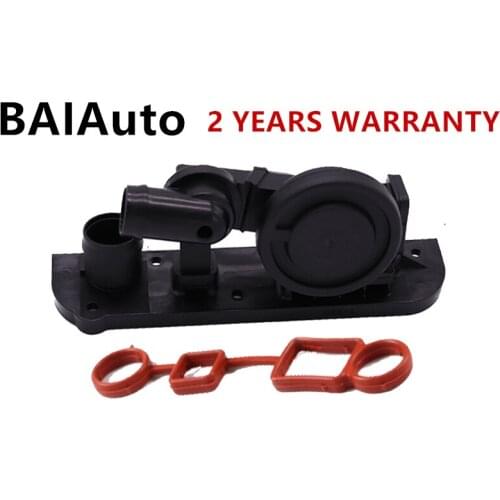 06F 103 483 E PCV Crankcase Breather Pressure Valve Oil-Water Seperator For Audi A1 A3 A4 For VW Jetta Golf Passat 06F129101R