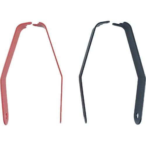 2 Pieces Rear Fender Mudguard Bracket Scooter Rear Fender Replacement Accessory Support for Xiaomi Scooters with 10 Inch Tires
