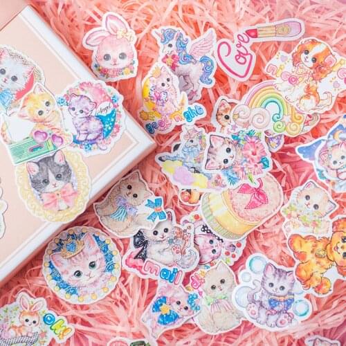 20sets/lot Kawaii Stationery Stickers retro cute Diary Planner Decorative Mobile Sticker Scrapbooking DIY Craft Stickers