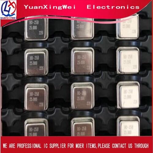 Fast shipping 1PCS/LOT 2019+ TCXO 25.000000MHZ 25MHZ 25M 25.00000 0.1PPM TCXO Active Crystal Oscillator DIP4 NEW