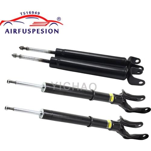 4pcs Front + Rear Air Suspension Strut Damper For Jeep Grand Cherokee Dodge Durango Air Shock Absorber 68069661AB 68069675AD