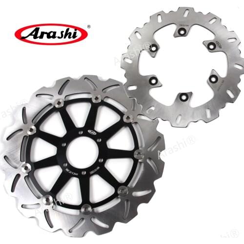 ARASHI For DUCATI MULTISTRADA 620 2005-2006 CNC Front Rear Brake Rotors Brake Disc MONSTER 400 2001 2002 2003 2004 2005 2006